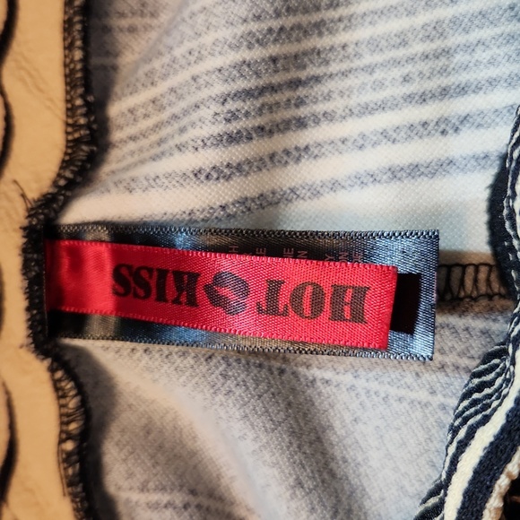 2XL Hot Kiss 🔥 🥵 Striped Wide Leg Slacks - Picture 2 of 5